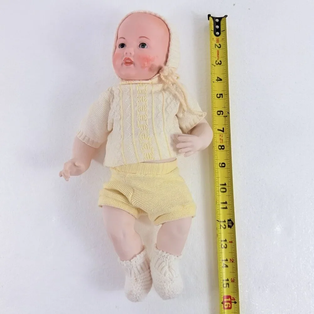 Kestner Hilda Doll Vintage Porcelain Bisque Repro Artist Signed Troy Michael VTG